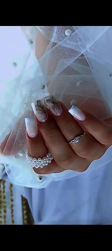 нежная: 🔥 МАНИКЮР + ГЕЛЬ-ЛАК — 800 сом! Аламединский рынок | 💅 Укрепление — 8