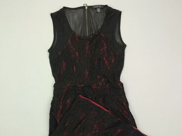 sukienki czarno beżowe: Sukienka, XS, Amisu, stan - Dobry