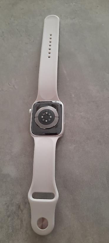 Смарт-часы: Apple watch 8 45mm. Batareya 78%. Karopka ve zaryatka kabeli yoxdu — 4