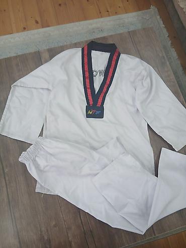 İdman formaları: Taekvondo formaseti – üst və şalvar 40-45 kq cekiye uygundu - Rəng — 2
