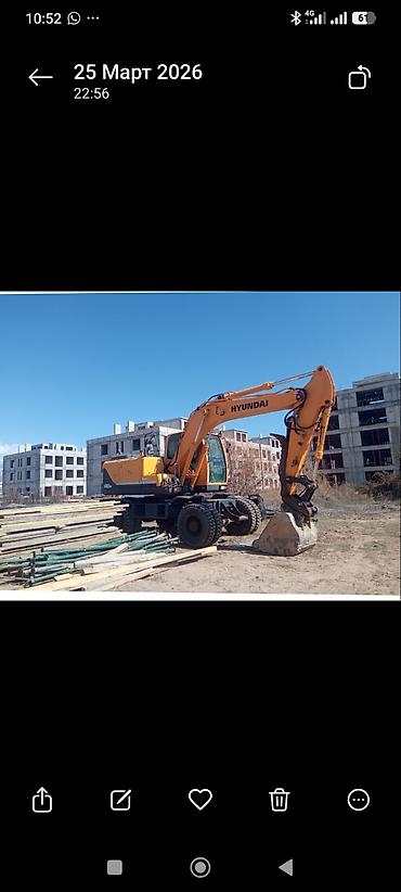 экскаваторы 140: Rent out Колёсный экскаватор, 14 тонн, 1 м³, Долгосрочно — 3