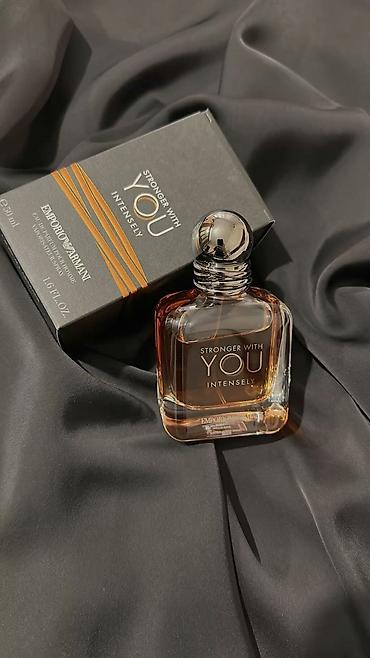 stronger: Emporio Armani Stronger With You Intensely - мужская парфюмированная — 4