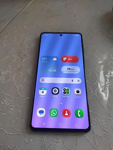 philips xenium 9@9s: Samsung Galaxy A73 5G, 128 GB, rəng - Boz, Barmaq izi — 1