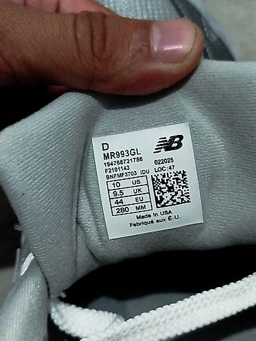 артапический обувь: Мужские кроссовки, 44, New Balance, Новый, цвет - Серый, Самовывоз, Платная доставка — 5