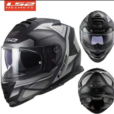 Шлемы: Продаю!!!!! Мото шлем ls2-ff800 storm pinlock размер l 57-58cm