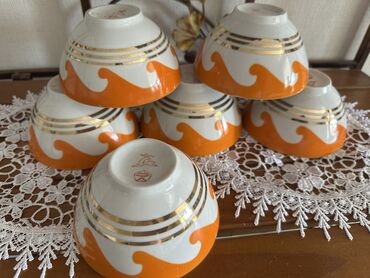 посуда для орехов: Пиалки и кесе с орнаментом, размеры разные