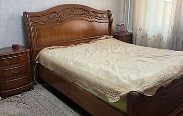 silver kitchen: Спальный гарнитур в классическом стиле: - Кровать двуспальная - Комод — 1