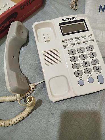3 simli telefon: Məhsul: Microtel SP-F203CID – simli masaüstü telefon, Caller ID — 2