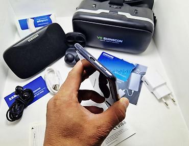 Samsung: Samsung Galaxy S10 5G, Б/у, 256 ГБ, цвет - Черный, 1 SIM, 2 SIM, eSIM — 10