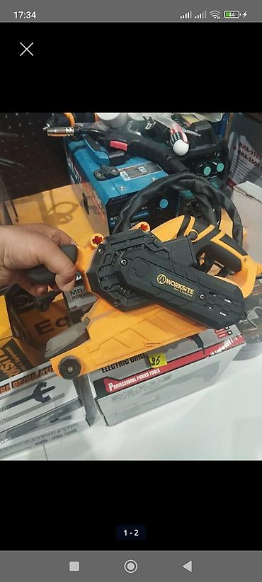 el bilendiri: Worksite lentli zımpara (belt sander) - Brend: Worksite Tools & — 1