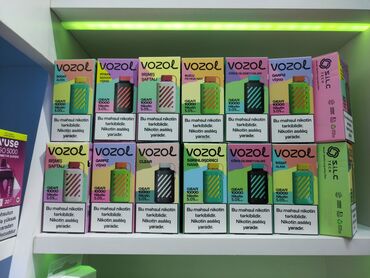 Qəlyan, vayp və aksesuarları: Vozol 10 Min gear Şekilden əlavə dadlarıda var