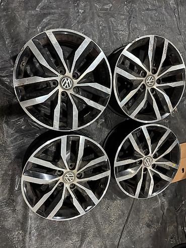 5112: Литые Диски R 17 Volkswagen, Комплект, отверстий - 5, Б/у — 2