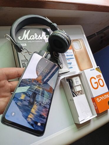 sensorlu pitiminutka: Tecno Spark Go 2024, 128 GB, rəng - Qara, Sensor