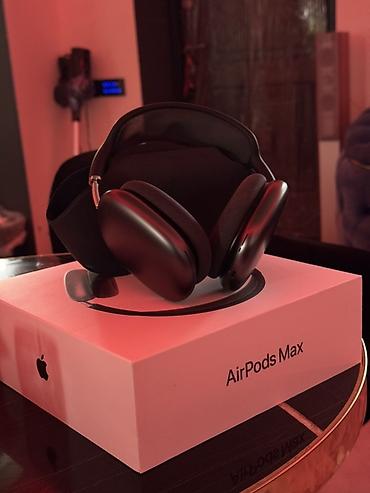 iphone max: Apple AirPods Max (Space Gray) Demək olarki işlənməyib, 4-5 dəfə — 1
