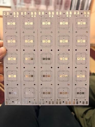 лампо: Алюминиевые платы-рассеиватели (MCPCB) под мощные светодиоды типа — 1