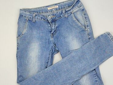 błękitne bluzki damskie: Jeans, S (EU 36), condition - Good