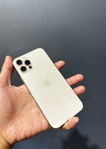 Apple iPhone: IPhone 12 Pro, 256 GB, Qızılı, Face ID