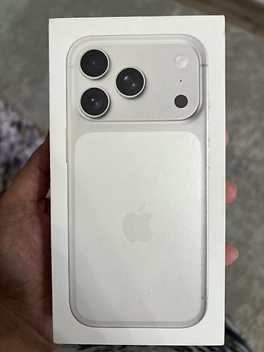 black sharp: IPhone 17 Pro, Новый, 1 ТБ, Серебристый, Коробка — 1