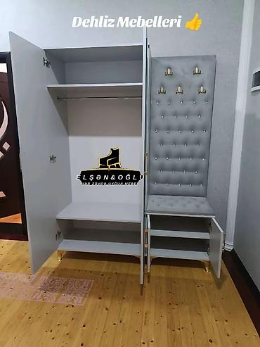 ucuz dolablar: Yeni, 2 qapılı, Güzgülü, Boz, Açılan, Düz dolab — 2