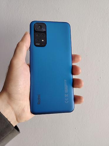 kart reader: Redmi Note 11S, 128 GB, rəng - Göy, Barmaq izi, İki sim kartlı, Face ID — 6