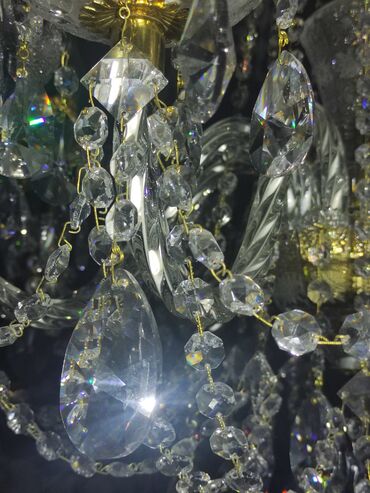 Çilçıraqlar: Çılçıraq, 10 və daha çox lampa, Xrustal — 10