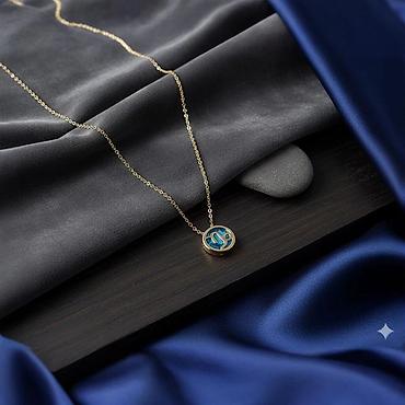 bürclər: Zodiak simvolları temalı asma boyunbağı kolleksiyası — 7