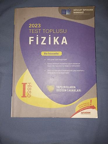 saatlar type 1: Fizika 11-ci sinif, 2023 il — 2