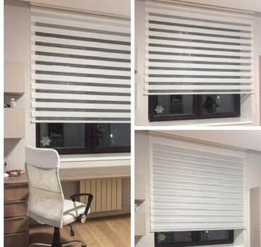 Жалюзи и рольшторы: Рулонные шторы с горизонтальными полосами, чередующимися по цвету at lalafo.kg — 10 Жалюзи и рольшторы: Рулонные шторы с горизонтальными полосами, чередующимися по цвету — 10