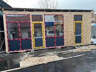 Пластиковые окна на заказ: Пластиковое окно на заказ, Тип окна: Витражные, Стандартные, Фасадные, Декоративные особенности: Другие особенности, Платная установка, Без рассрочки — 12