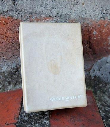 Upaljači i prateća oprema: SILVER MATCH upaljač na gas u originalnoj kutiji. LIGHTER GAZ SILVER — 7