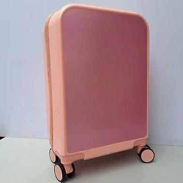 Putni koferi i torbe: Kofer na točkićima – ružičasta/losos nijansa, kabinski format - Tvrda — 17
