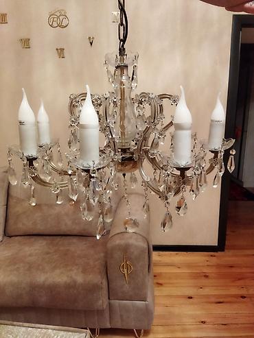 Çilçıraqlar: Çılçıraq, 8 lampa, Xrustal — 1