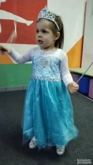 Kostimi za maskenbal: **model A1** Kostim Elza sa dugim plastom, Elzin kostim, haljina sa — 6