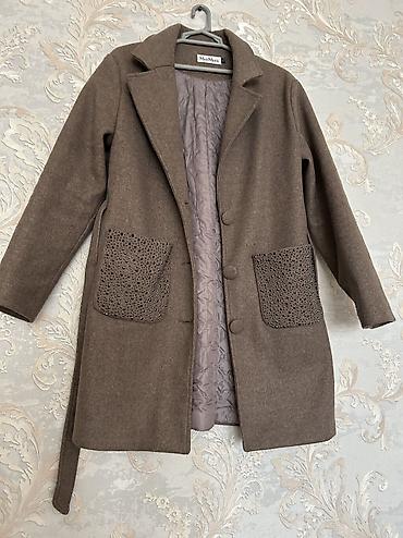 Paltolar: Palto, Max Mara, 2XL, rəng - Qəhvəyi — 2