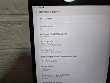 Tableti: Samsung Tab A SM-T510
Potpuno ispravan.
100€ na lalafo.rs — 6 Tableti: Samsung Tab A SM-T510
Potpuno ispravan.
100€ — 6