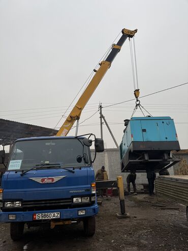 Услуги манипулятора: Кран услуга Стрела 21 метр Контейнер вагон бухта кирпич кум шагыл — 11