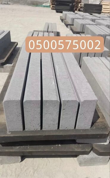 Дорожные бордюры: Дорожный бордюр, Прессованный, ЖБИ (Железобетонный), Новый at lalafo.kg — 3 Дорожные бордюры: Дорожный бордюр, Прессованный, ЖБИ (Железобетонный), Новый — 3