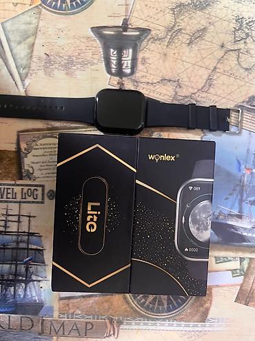 apple whatch 7: Wonlex Lite ağıllı saat 1aydı alnıb - Model: Wonlex Lite (qutusu — 1