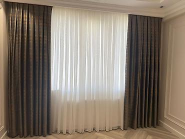 bayraq lent: Qalın pərdə dəsti – gündəlik və interyer üçün zərif seçim - Material — 2
