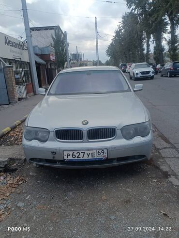 BMW: BMW 7 series: 2001 г., 4.4 л, Автомат, Бензин