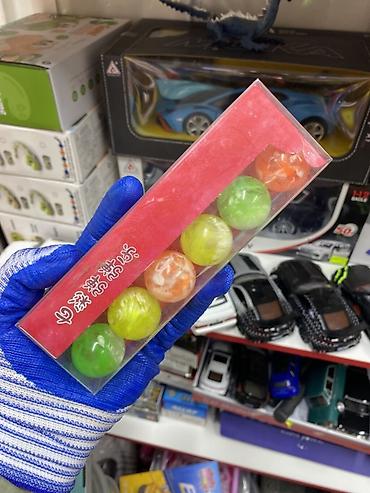 купить игральные карты: Набор ярких шариков-каучук в подарочной упаковке. В комплекте 6 — 1