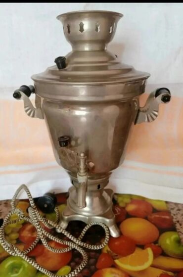 Samovarlar: Elektrik Samovar, 3 l, Ünvandan götürmə