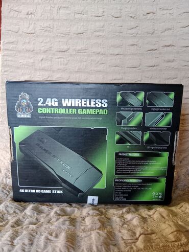 Ostale igre i konzole: Game Stick Lite 4K – retro gejming konzola na HDMI stik-u sa 10.000 — 8