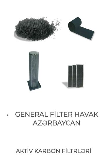 Digər filter növləri: General Filter Havak - İtalyan brendi olub hazırda Türkiyədə də — 2