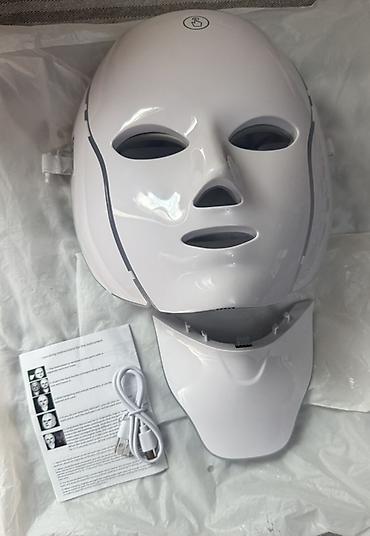 LED üz və boyun üçün fototerapiya maskası Xüsusiyyətlər: - Üz və