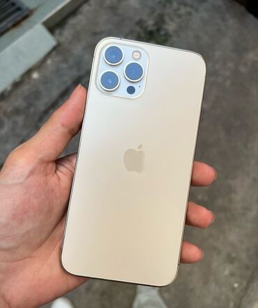 Apple iPhone: IPhone 12 Pro Max, 256 GB, Qızılı, Face ID