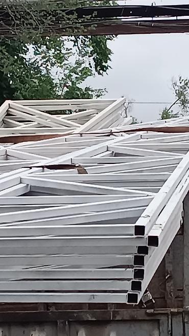 Металлические фермы: Металлическая ферма, Форма: Арка, Резка — 7