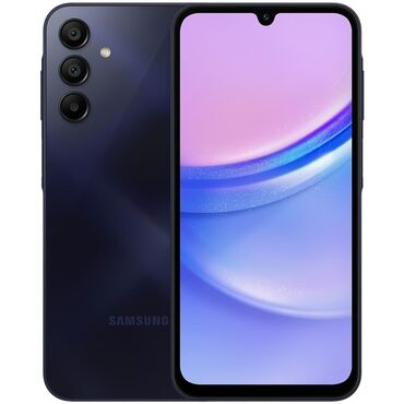 Samsung: Samsung Galaxy A15, Новый, 128 ГБ, цвет - Голубой, 2 SIM