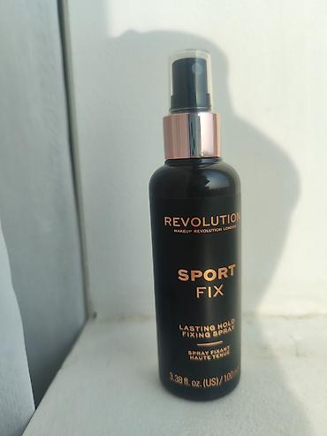 jev cosmetics: Məhsul: Revolution Makeup London – Sport Fix Lasting Hold Fixing Spray — 1