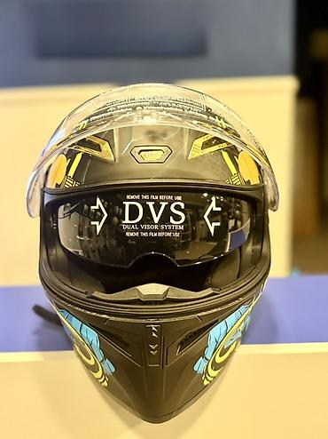 moto mator: Motosiklet kaskı – tam üzlü (full-face) model, idman-tur/adventure — 6